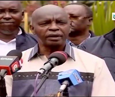 Makueni Governor  Kivutha Kibwana drops out of the August 9 presidential race