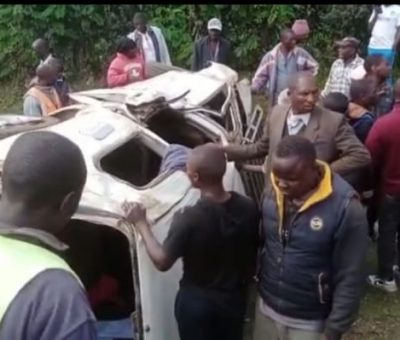 Kisii Politician Loses Three Bodyguards in Road Accident