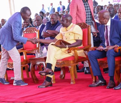 Ruto asks leaders to embrace unity and respect for each other while discharging their duties