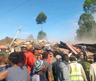 Storey Building Collapses In Gesima Market, Nyamira