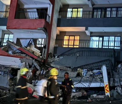 5-Storey Building Collapses In Uthiru